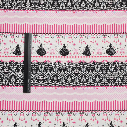 oxford - My Diamond Princess fabric - FO:REST Fabric 布恩堂Liberty fabrictana lawnjapanese fabricykk zipper