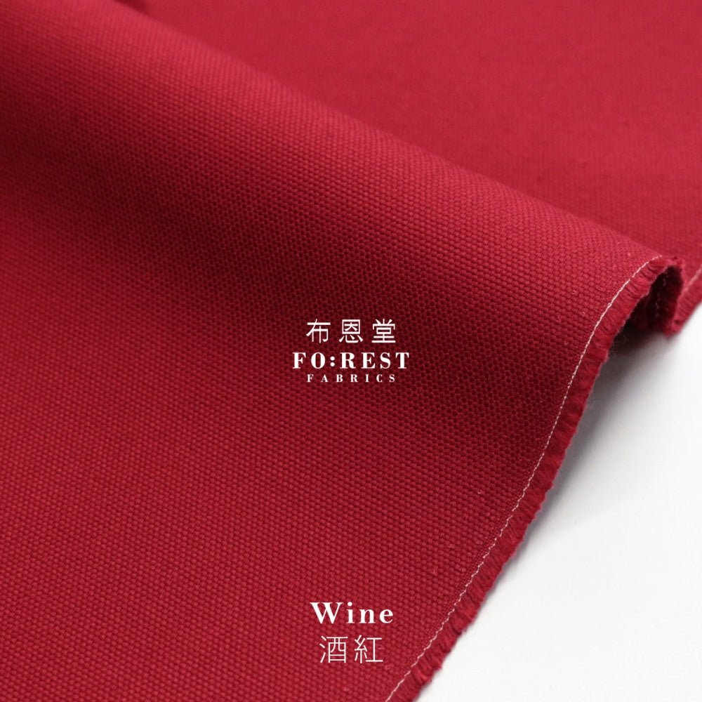 Oxford - solid Plain Fabric 厚牛津 - FO:REST Fabric 布恩堂Liberty fabrictana lawnjapanese fabricykk zipper