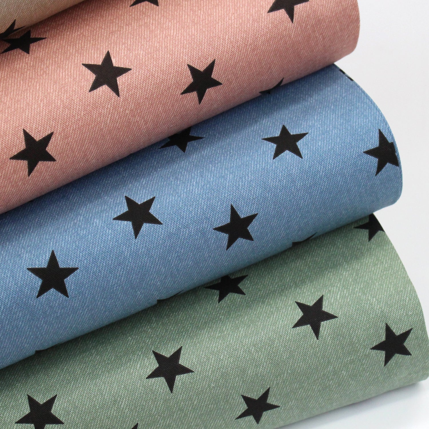 Oxford - star fabric - FO:REST Fabric 布恩堂Liberty fabrictana lawnjapanese fabricykk zipper