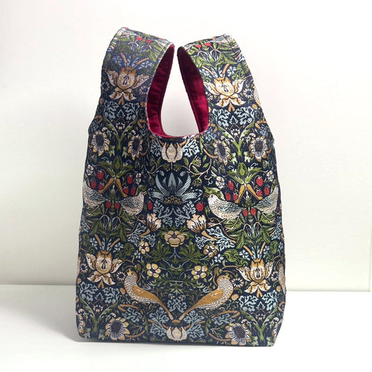 Paper Pattern vest bag背心袋 - FO:REST Fabric 布恩堂Liberty fabrictana lawnjapanese fabricykk zipper