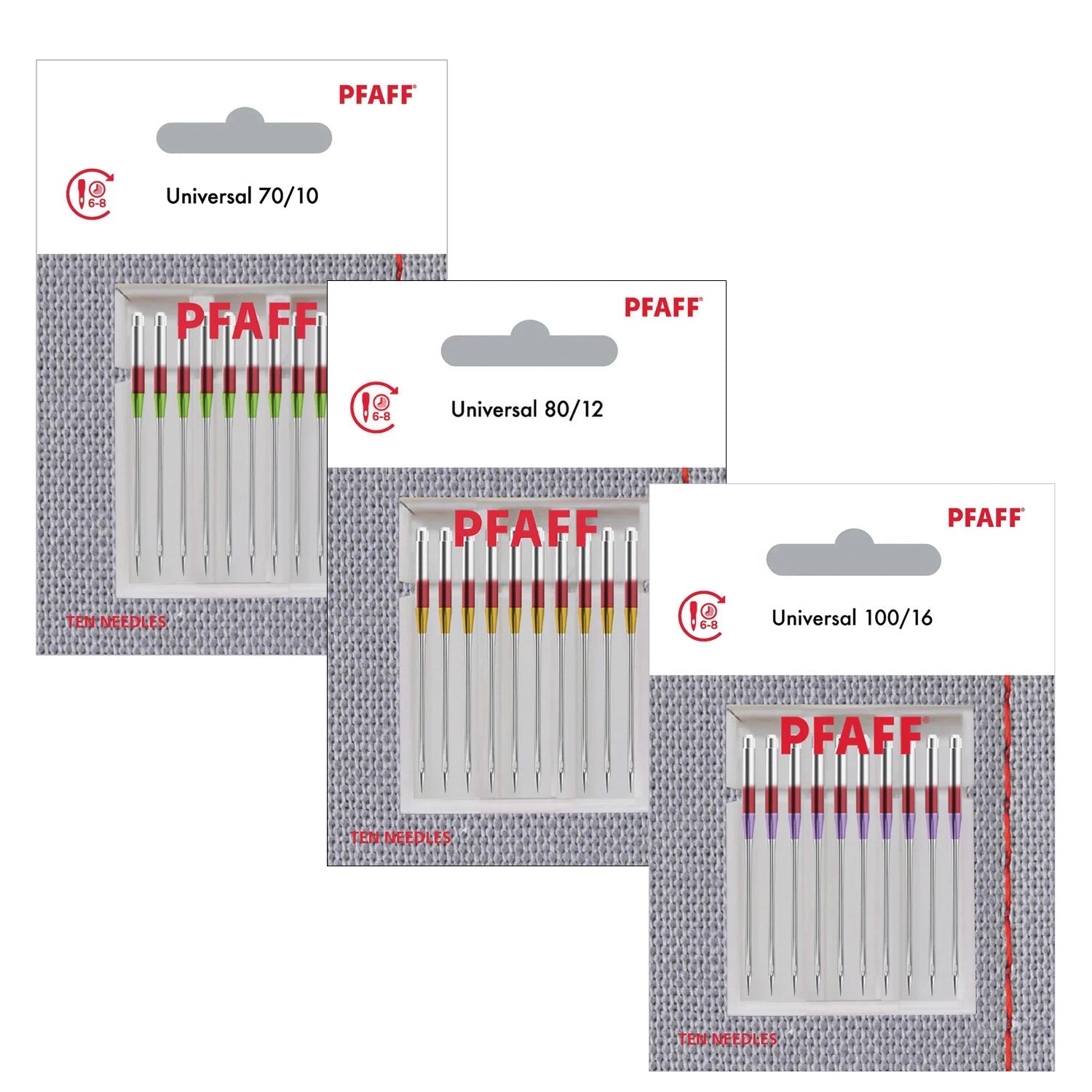 PFAFF® Universal Needles 萬用家用車針 - FO:REST Fabric 布恩堂Liberty fabrictana lawnjapanese fabricykk zipper
