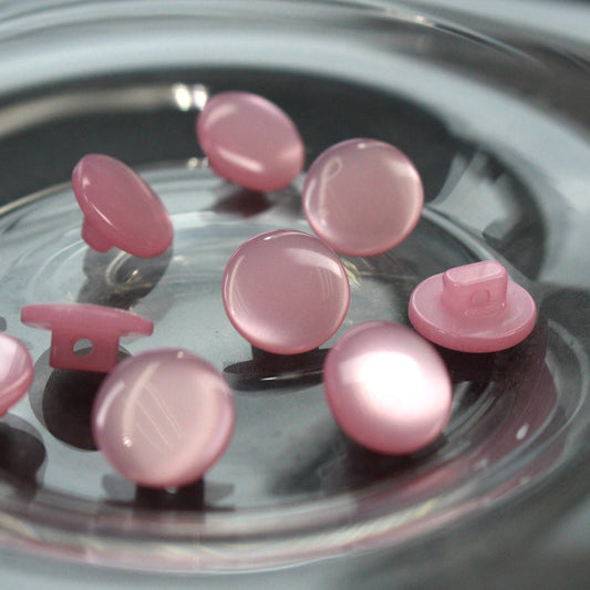 Pink Cat Eye Buttons - FO:REST Fabric 布恩堂Liberty fabrictana lawnjapanese fabricykk zipper