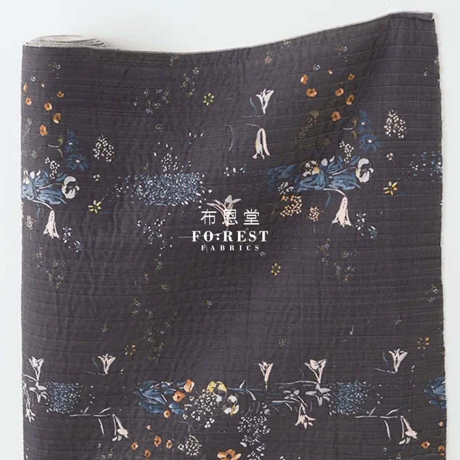 Quilted Organic double gauze - Nani iro fabric 間棉 - FO:REST Fabric 布恩堂Liberty fabrictana lawnjapanese fabricykk zipper