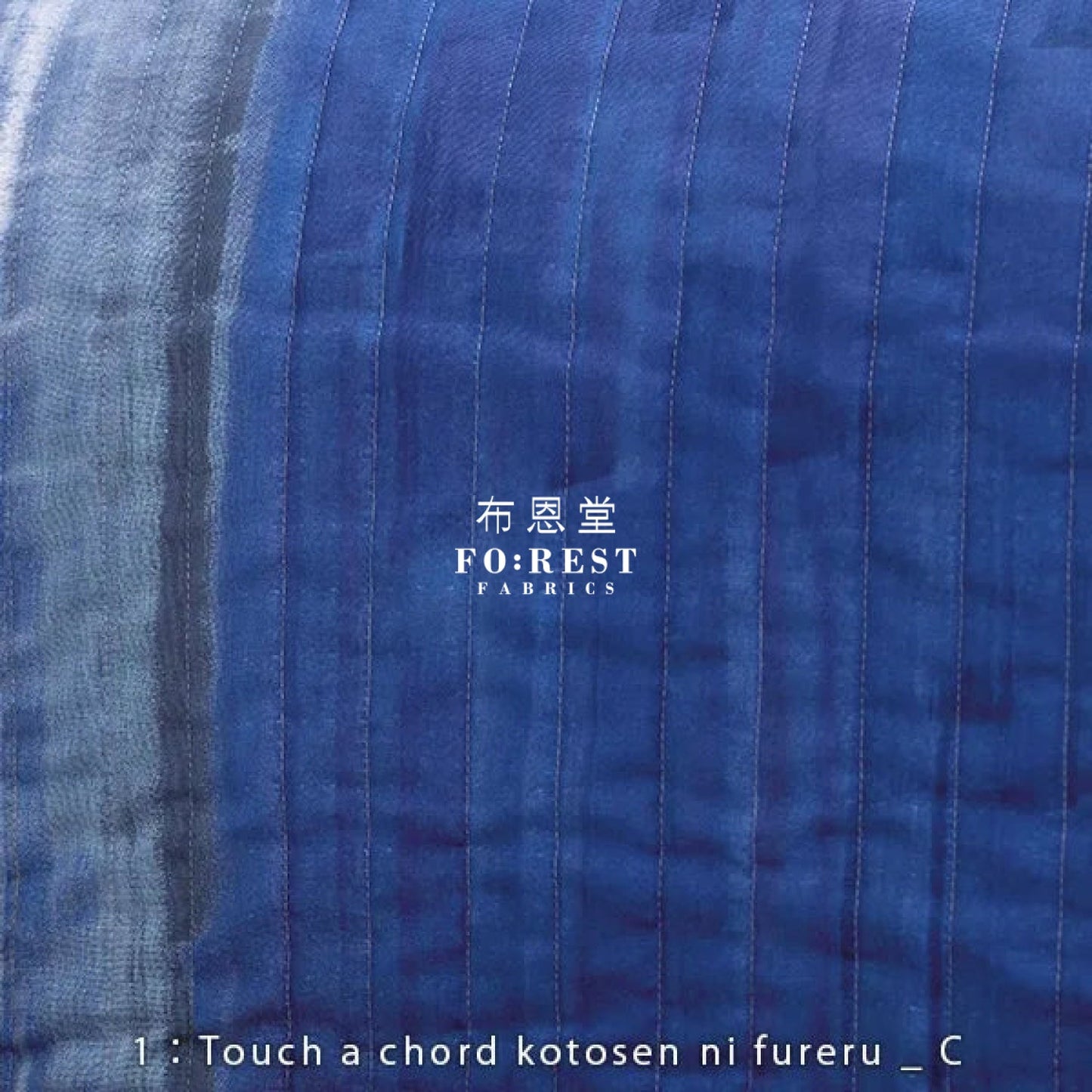 Quilted Organic double gauze - Nani iro fabric 間棉 - FO:REST Fabric 布恩堂Liberty fabrictana lawnjapanese fabricykk zipper