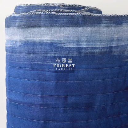 Quilted Organic double gauze - Nani iro fabric 間棉 - FO:REST Fabric 布恩堂Liberty fabrictana lawnjapanese fabricykk zipper