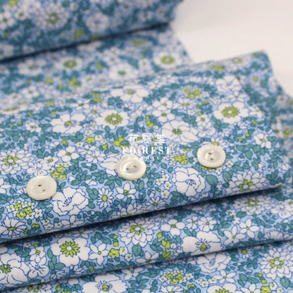 Quilting Liberty - Arley Blossom A - FO:REST Fabric 布恩堂Liberty fabrictana lawnjapanese fabricykk zipper