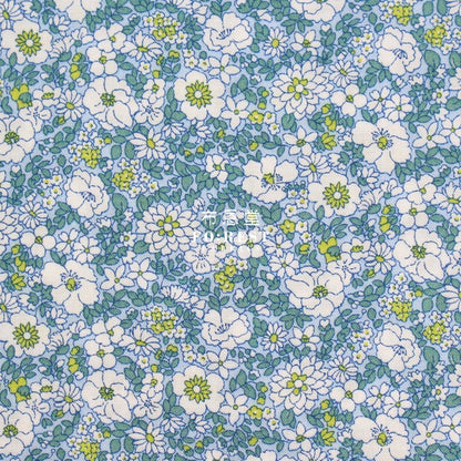 Quilting Liberty - Arley Blossom A - FO:REST Fabric 布恩堂Liberty fabrictana lawnjapanese fabricykk zipper
