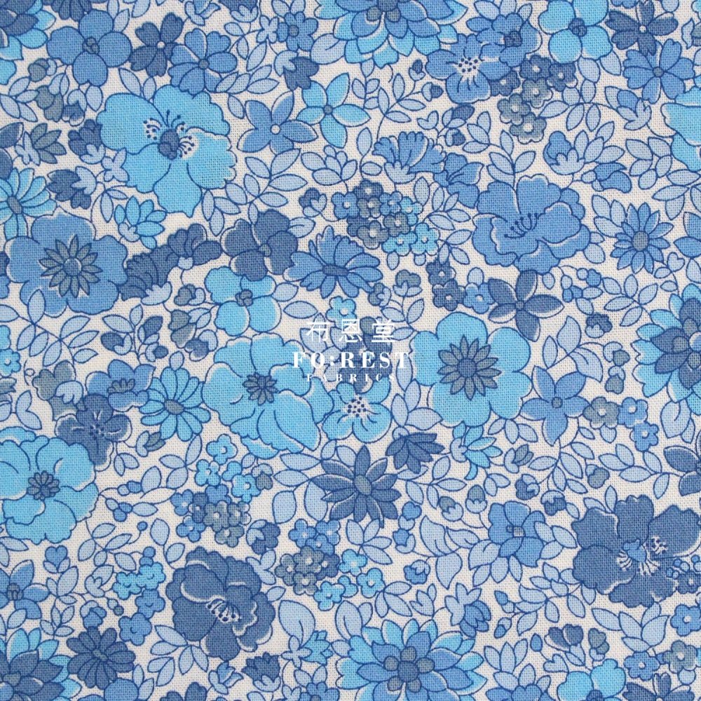 Quilting Liberty - Arley Park A - FO:REST Fabric 布恩堂Liberty fabrictana lawnjapanese fabricykk zipper