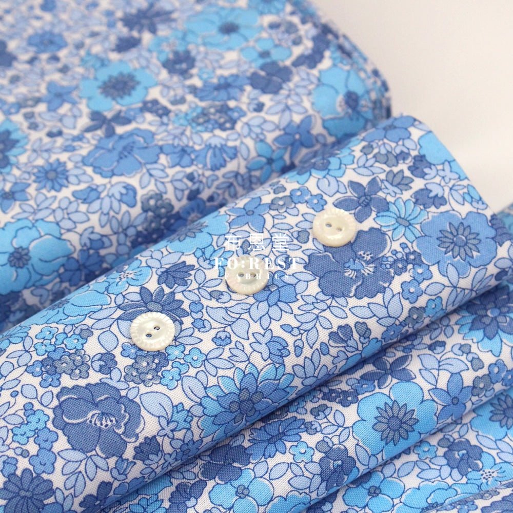 Quilting Liberty - Arley Park A - FO:REST Fabric 布恩堂Liberty fabrictana lawnjapanese fabricykk zipper