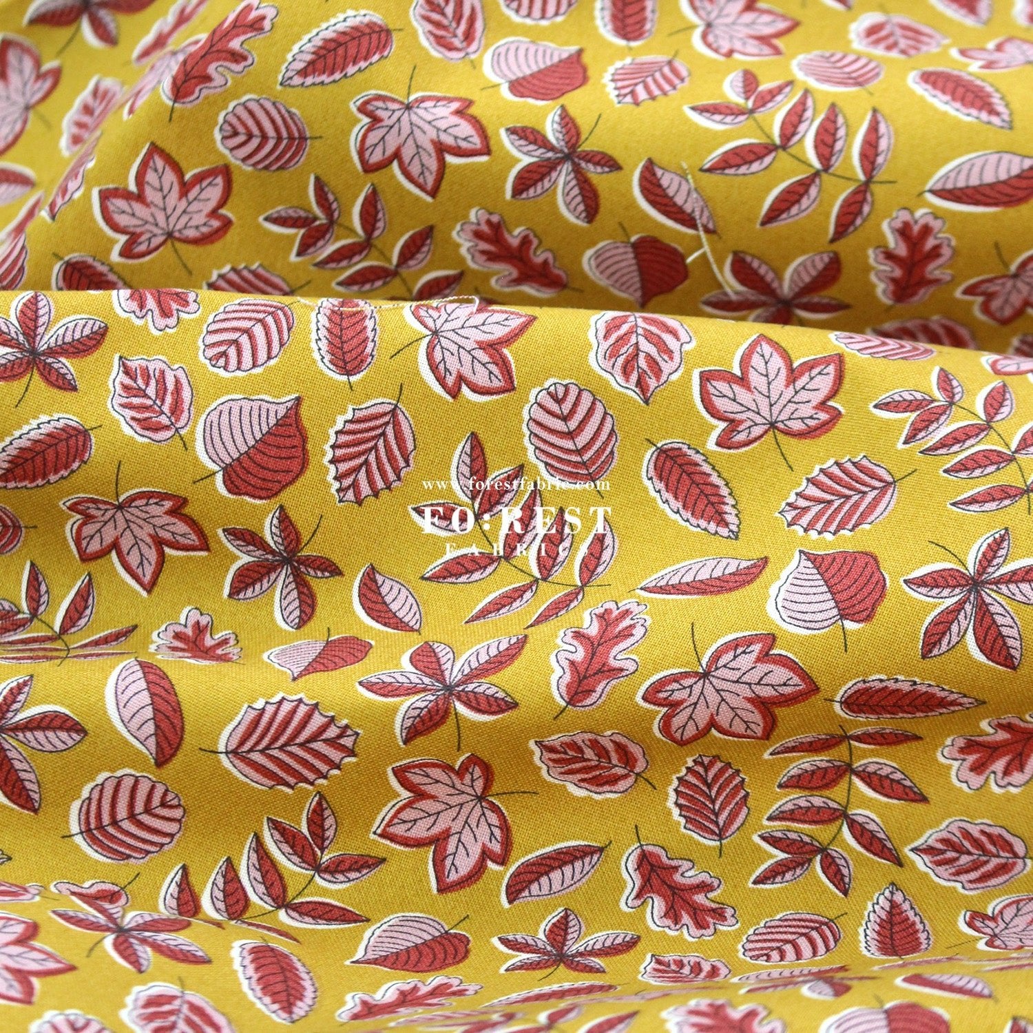 Quilting Liberty - Autumn Woodland 1 fabric - FO:REST Fabric 布恩堂Liberty fabrictana lawnjapanese fabricykk zipper