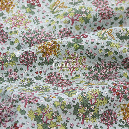 Quilting Liberty - Autumn Woodland 1 fabric - FO:REST Fabric 布恩堂Liberty fabrictana lawnjapanese fabricykk zipper