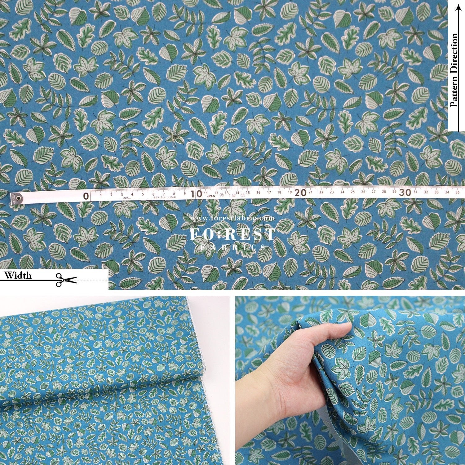 Quilting Liberty - Autumn Woodland 2 fabric - FO:REST Fabric 布恩堂Liberty fabrictana lawnjapanese fabricykk zipper