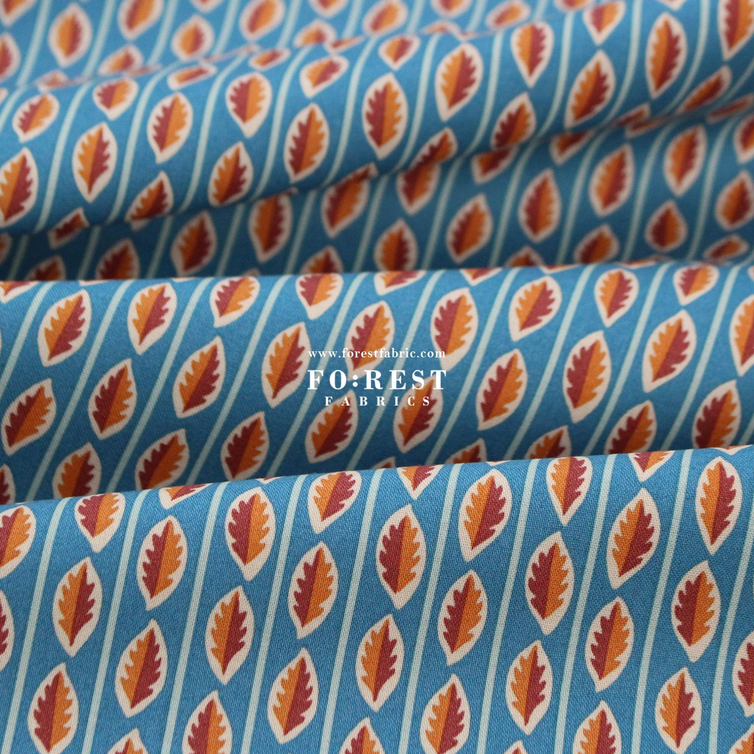 Quilting Liberty - Autumn Woodland 2 fabric - FO:REST Fabric 布恩堂Liberty fabrictana lawnjapanese fabricykk zipper