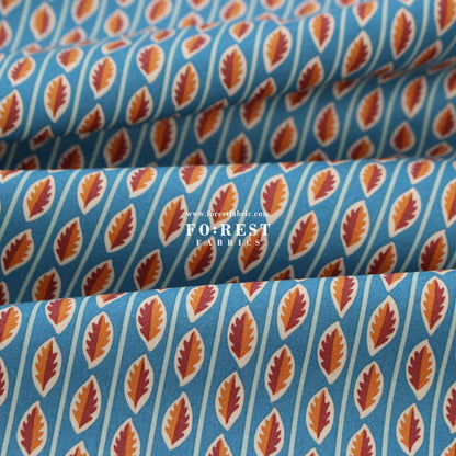 Quilting Liberty - Autumn Woodland 2 fabric - FO:REST Fabric 布恩堂Liberty fabrictana lawnjapanese fabricykk zipper