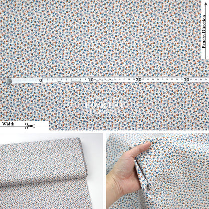 Quilting Liberty - Autumn Woodland 2 fabric - FO:REST Fabric 布恩堂Liberty fabrictana lawnjapanese fabricykk zipper