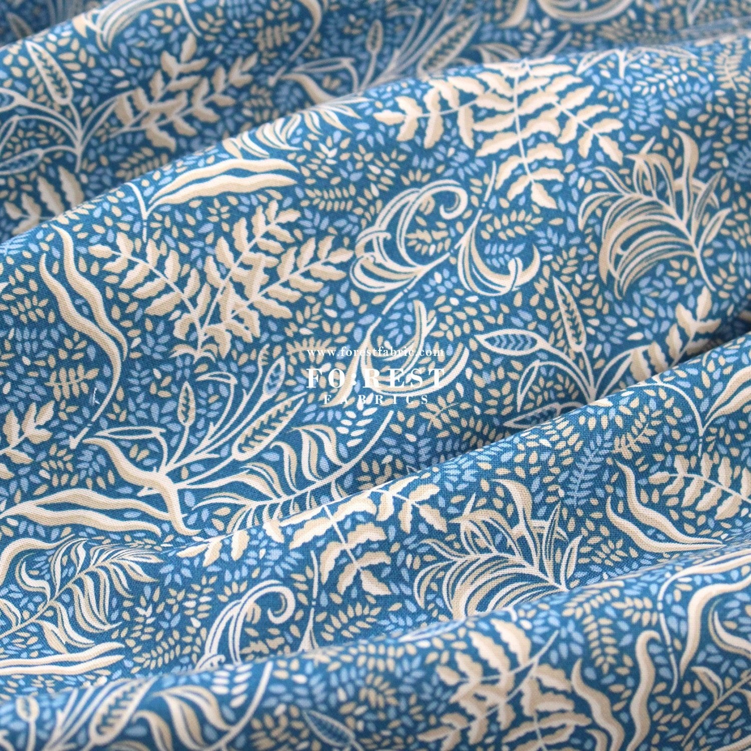 Quilting Liberty - Autumn Woodland 2 fabric - FO:REST Fabric 布恩堂Liberty fabrictana lawnjapanese fabricykk zipper