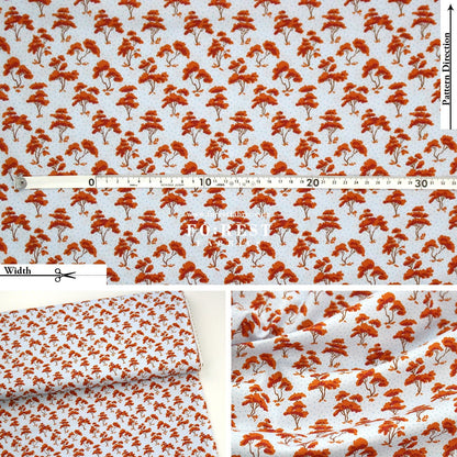 Quilting Liberty - Autumn Woodland 2 fabric - FO:REST Fabric 布恩堂Liberty fabrictana lawnjapanese fabricykk zipper
