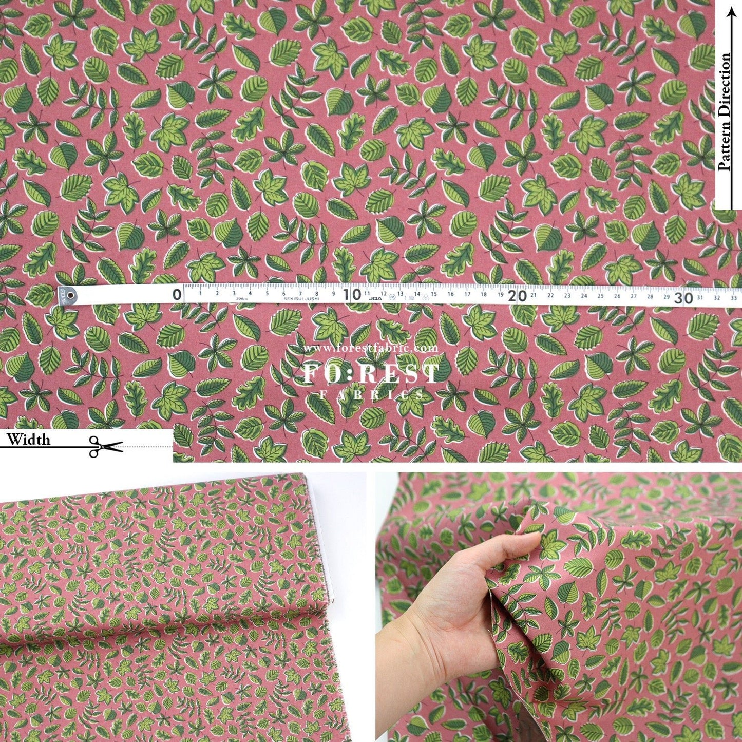Quilting Liberty - Autumn Woodland 3 fabric - FO:REST Fabric 布恩堂Liberty fabrictana lawnjapanese fabricykk zipper