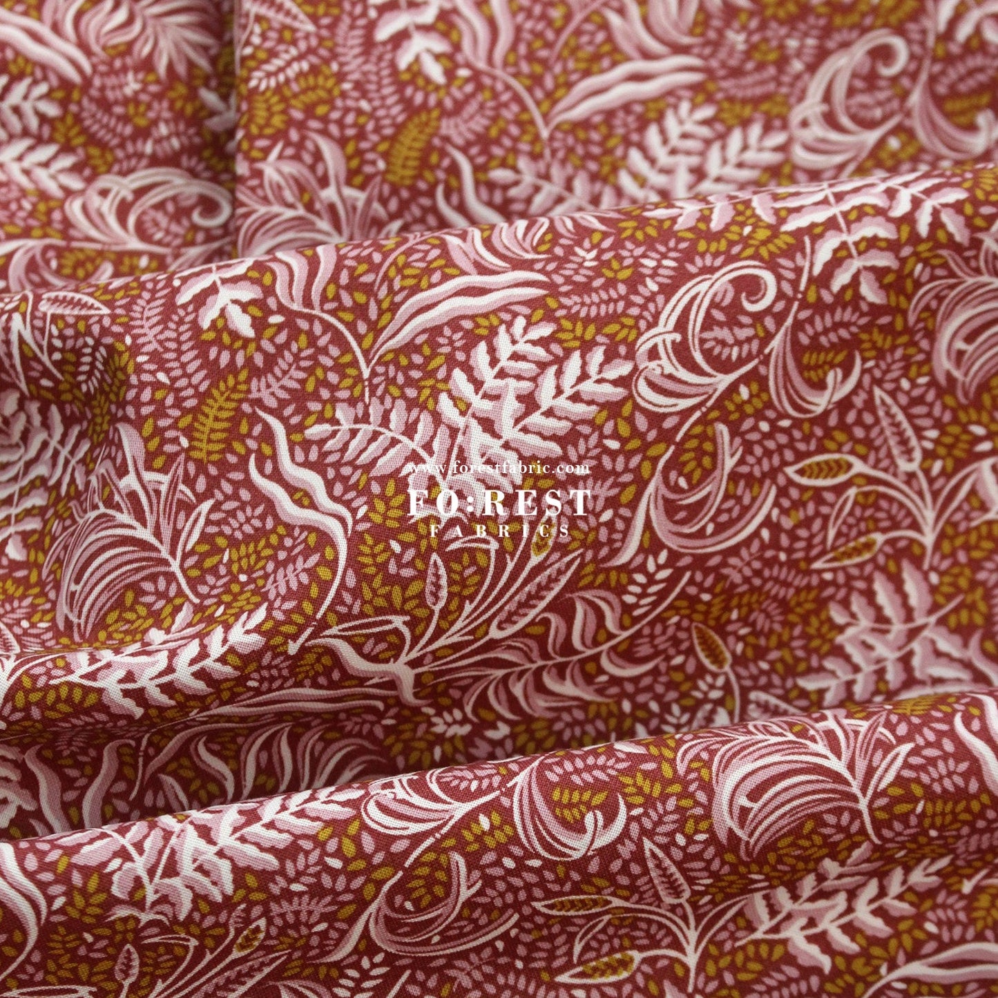 Quilting Liberty - Autumn Woodland 3 fabric - FO:REST Fabric 布恩堂Liberty fabrictana lawnjapanese fabricykk zipper