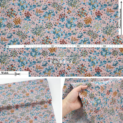 Quilting Liberty - Autumn Woodland 3 fabric - FO:REST Fabric 布恩堂Liberty fabrictana lawnjapanese fabricykk zipper