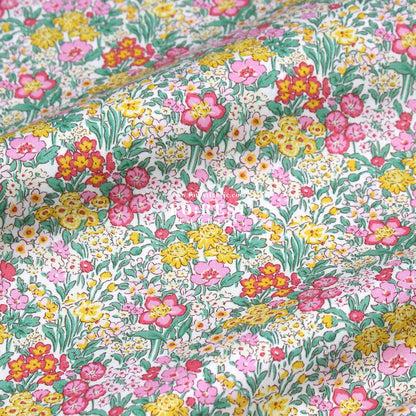 Quilting Liberty - Blooming Flowerbed fabric C - FO:REST Fabric 布恩堂Liberty fabrictana lawnjapanese fabricykk zipper