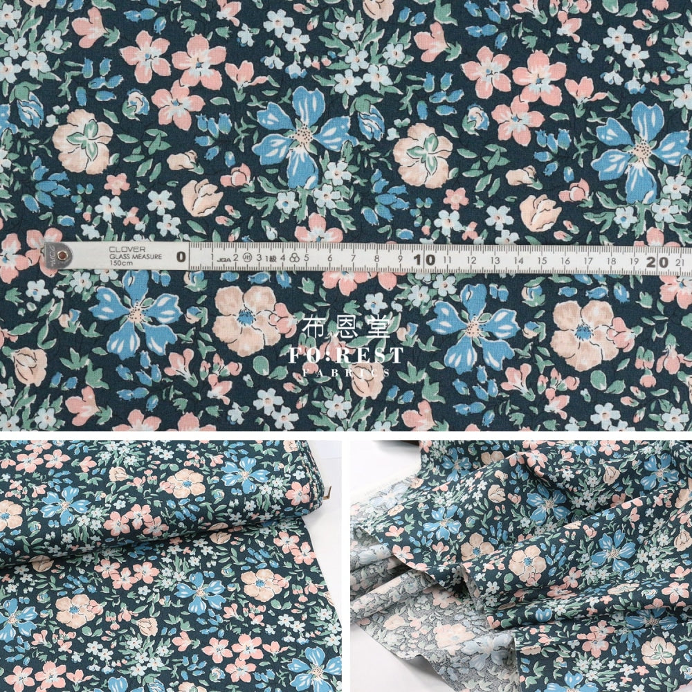Quilting Liberty - Botanists Blossom B Lasenby Cotton