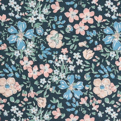 Quilting Liberty - Botanist's Blossom B - FO:REST Fabric 布恩堂Liberty fabrictana lawnjapanese fabricykk zipper