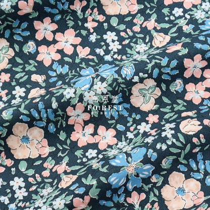Quilting Liberty - Botanist's Blossom B - FO:REST Fabric 布恩堂Liberty fabrictana lawnjapanese fabricykk zipper