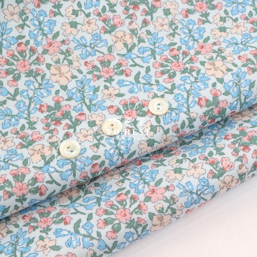 Quilting Liberty - Campion Meadow B - FO:REST Fabric 布恩堂Liberty fabrictana lawnjapanese fabricykk zipper