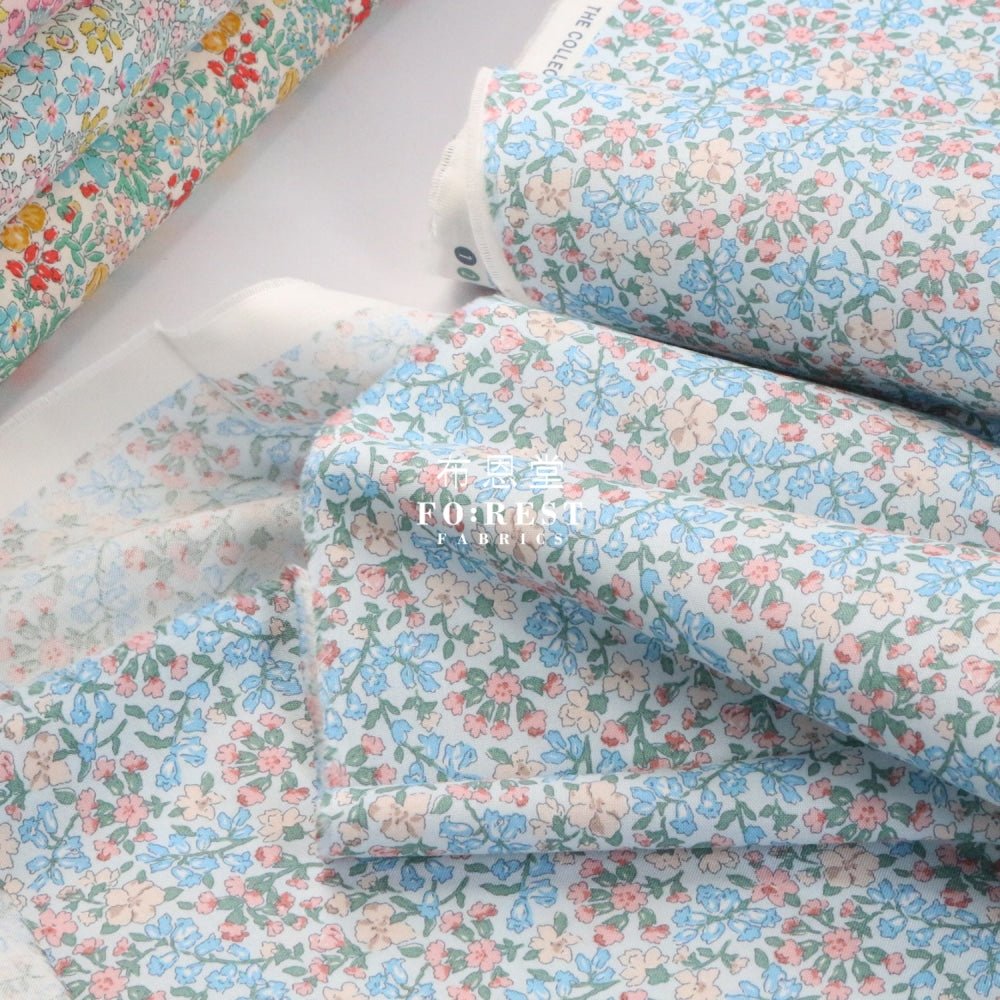 Quilting Liberty - Campion Meadow B - FO:REST Fabric 布恩堂Liberty fabrictana lawnjapanese fabricykk zipper