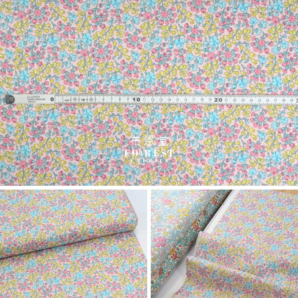 Quilting Liberty - Campion Meadow C - FO:REST Fabric 布恩堂Liberty fabrictana lawnjapanese fabricykk zipper