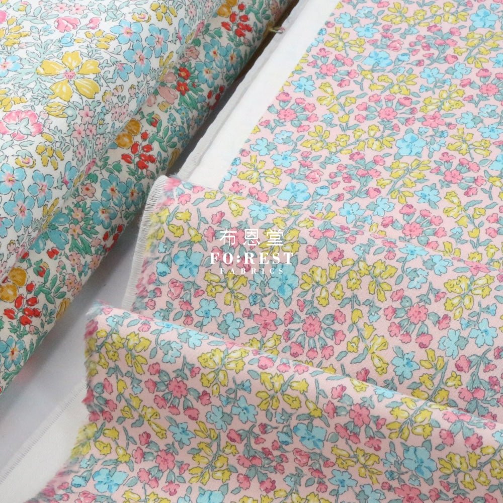 Quilting Liberty - Campion Meadow C - FO:REST Fabric 布恩堂Liberty fabrictana lawnjapanese fabricykk zipper