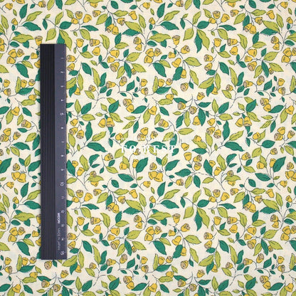 Quilting Liberty - Chiming Bells fabric A - FO:REST Fabric 布恩堂Liberty fabrictana lawnjapanese fabricykk zipper