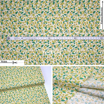 Quilting Liberty - Chiming Bells fabric A - FO:REST Fabric 布恩堂Liberty fabrictana lawnjapanese fabricykk zipper