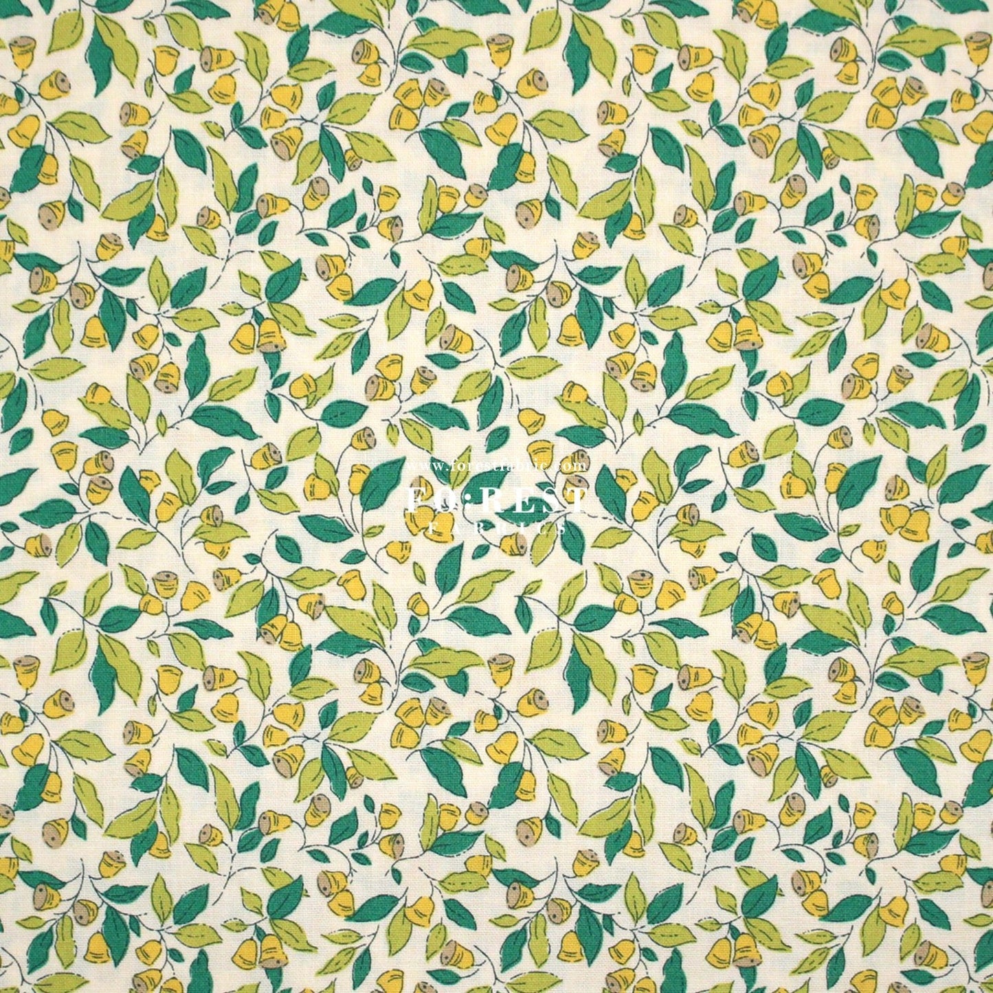 Quilting Liberty - Chiming Bells fabric A - FO:REST Fabric 布恩堂Liberty fabrictana lawnjapanese fabricykk zipper