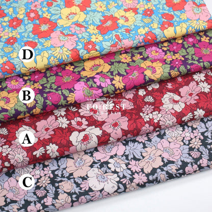 Quilting Liberty - Cosmos Park 275cm Wide Width fabric - FO:REST Fabric 布恩堂Liberty fabrictana lawnjapanese fabricykk zipper