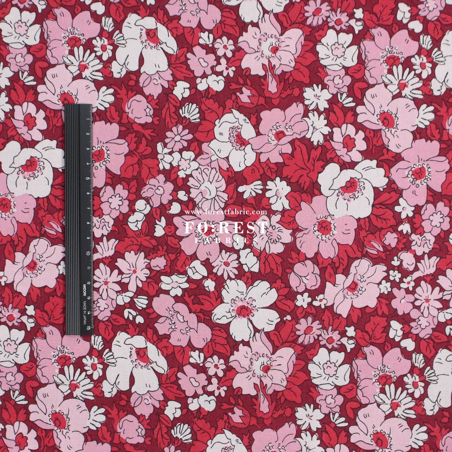 Quilting Liberty - Cosmos Park 275cm Wide Width fabric - FO:REST Fabric 布恩堂Liberty fabrictana lawnjapanese fabricykk zipper