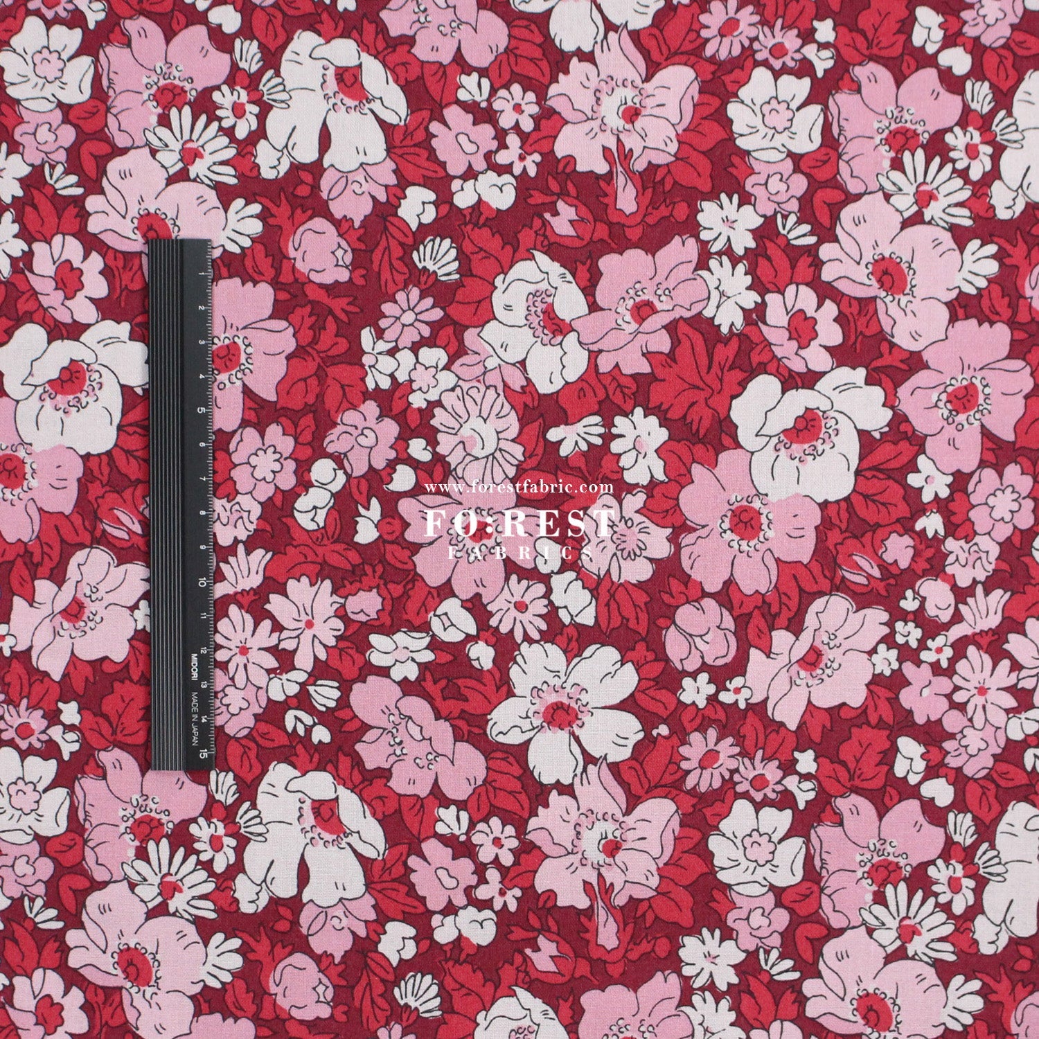 Quilting Liberty - Cosmos Park 275cm Wide Width fabric - FO:REST Fabric 布恩堂Liberty fabrictana lawnjapanese fabricykk zipper