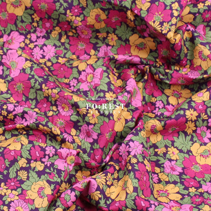 Quilting Liberty - Cosmos Park 275cm Wide Width fabric - FO:REST Fabric 布恩堂Liberty fabrictana lawnjapanese fabricykk zipper