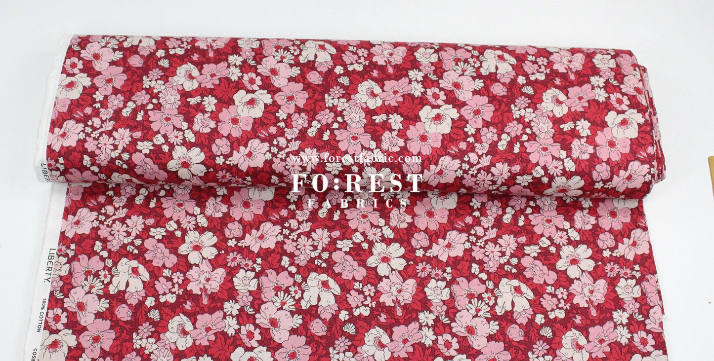 Quilting Liberty - Cosmos Park 275cm Wide Width fabric - FO:REST Fabric 布恩堂Liberty fabrictana lawnjapanese fabricykk zipper