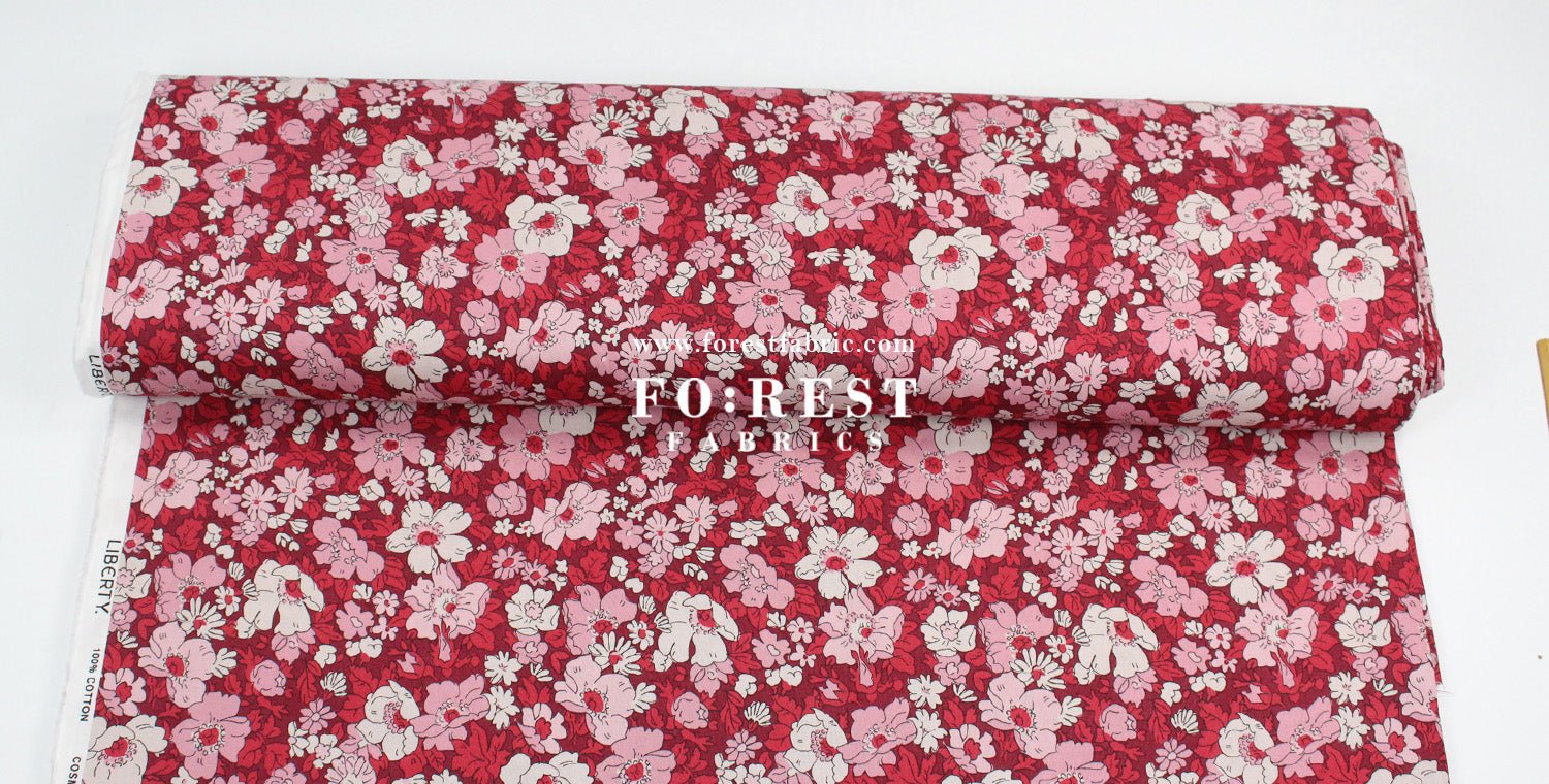 Quilting Liberty - Cosmos Park 275cm Wide Width fabric - FO:REST Fabric 布恩堂Liberty fabrictana lawnjapanese fabricykk zipper