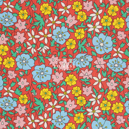Quilting Liberty - Daisy Delight B Lasenby Cotton