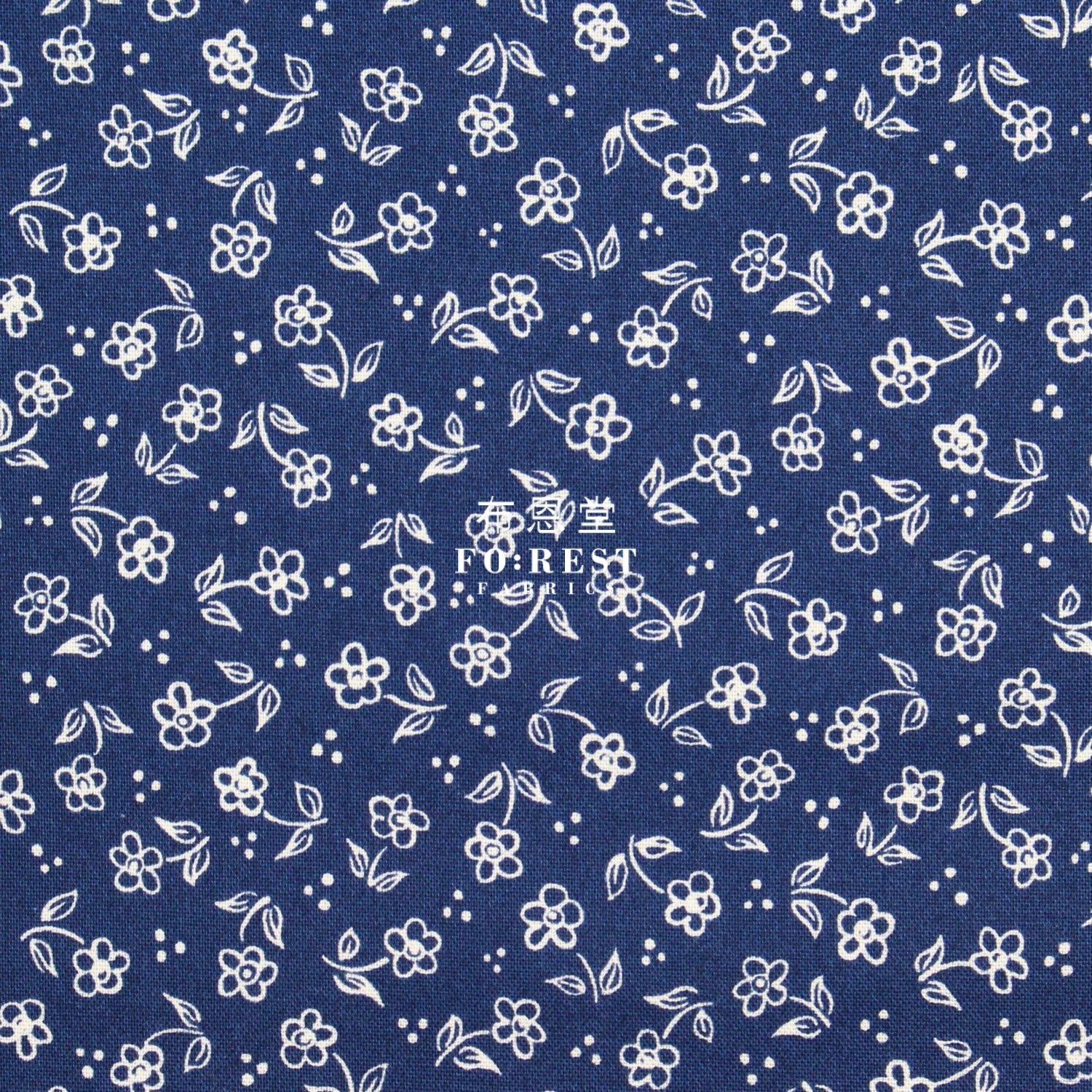 Quilting Liberty - Daisy Doodle A - FO:REST Fabric 布恩堂Liberty fabrictana lawnjapanese fabricykk zipper