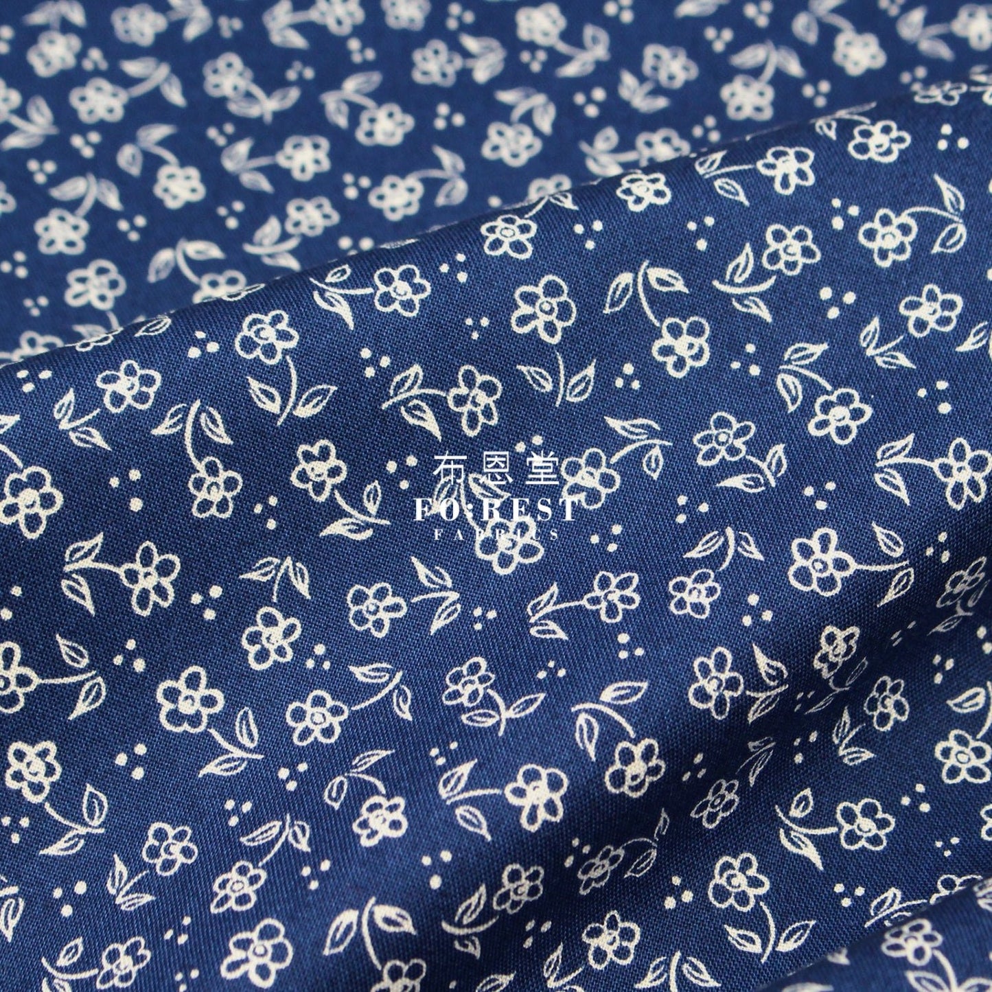 Quilting Liberty - Daisy Doodle A - FO:REST Fabric 布恩堂Liberty fabrictana lawnjapanese fabricykk zipper