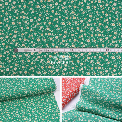 Quilting Liberty - Daisy Trail A - FO:REST Fabric 布恩堂Liberty fabrictana lawnjapanese fabricykk zipper