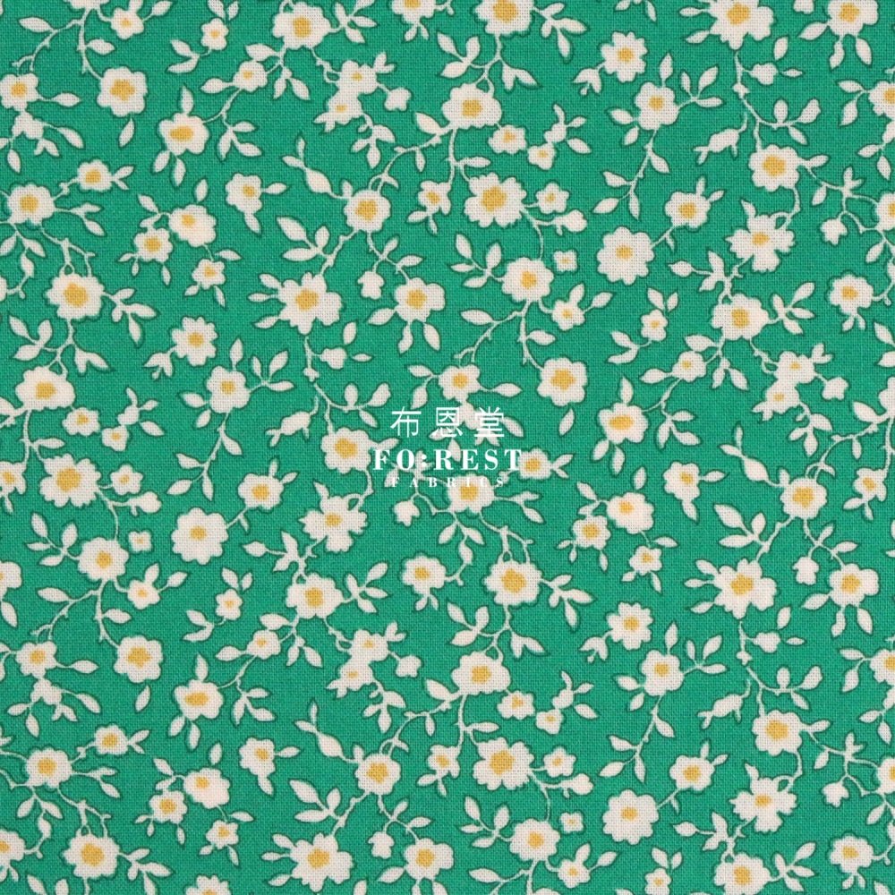 Quilting Liberty - Daisy Trail A - FO:REST Fabric 布恩堂Liberty fabrictana lawnjapanese fabricykk zipper