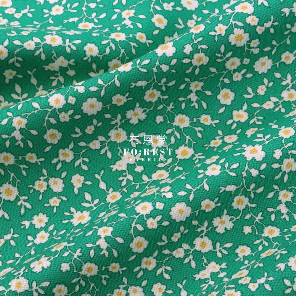 Quilting Liberty - Daisy Trail A - FO:REST Fabric 布恩堂Liberty fabrictana lawnjapanese fabricykk zipper