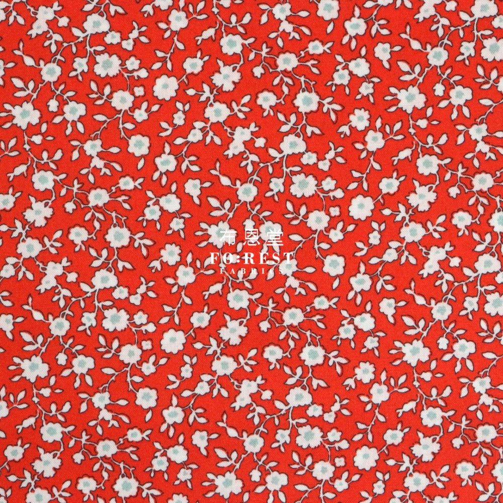 Quilting Liberty - Daisy Trail B - FO:REST Fabric 布恩堂Liberty fabrictana lawnjapanese fabricykk zipper