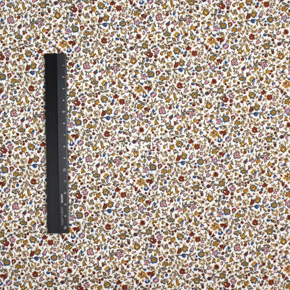 Quilting Liberty - Denim Florals 1 fabric - FO:REST Fabric 布恩堂Liberty fabrictana lawnjapanese fabricykk zipper