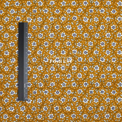 Quilting Liberty - Denim Florals 1 fabric - FO:REST Fabric 布恩堂Liberty fabrictana lawnjapanese fabricykk zipper
